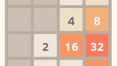 An image of the game 2048.
