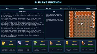 A screenshot showing the Pokémon AI workflow in action.